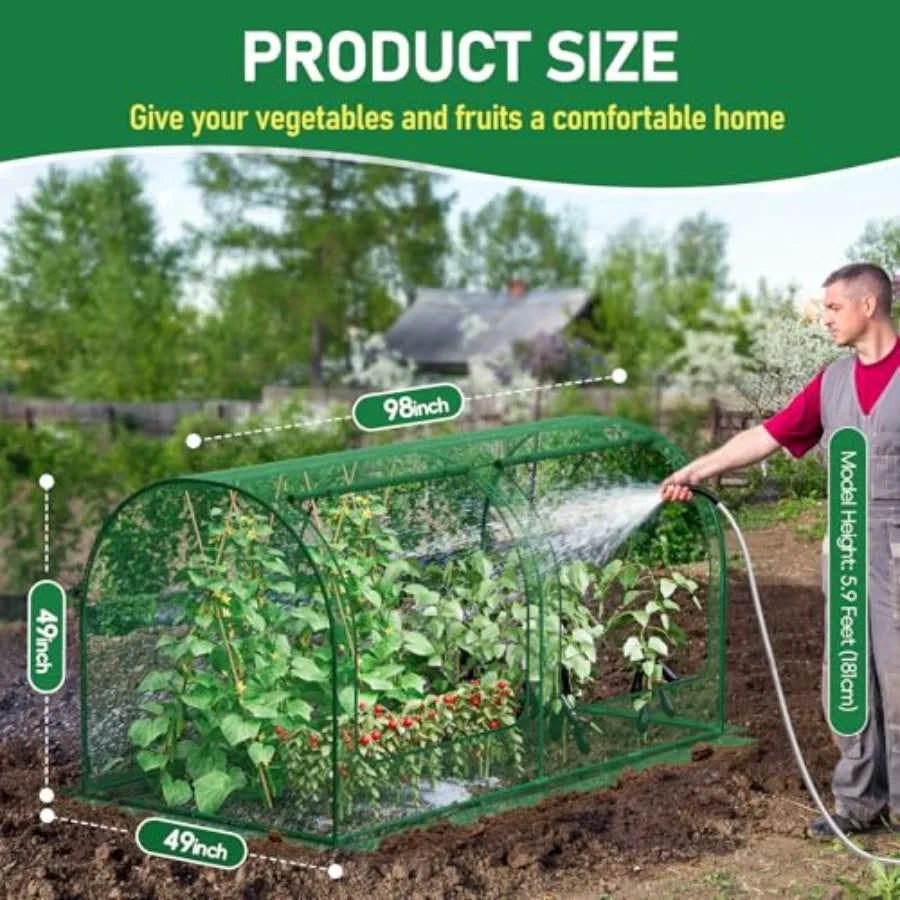 Garden Plant Netting Mesh Cover For Raised Beds Vegetables