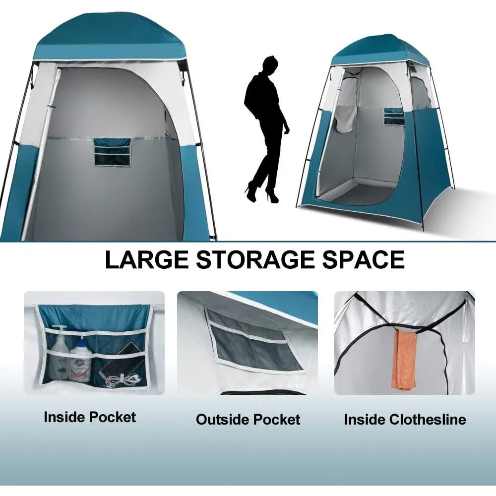 VINGLI Shower Tent Changing Room For Portable Toilet And Camping