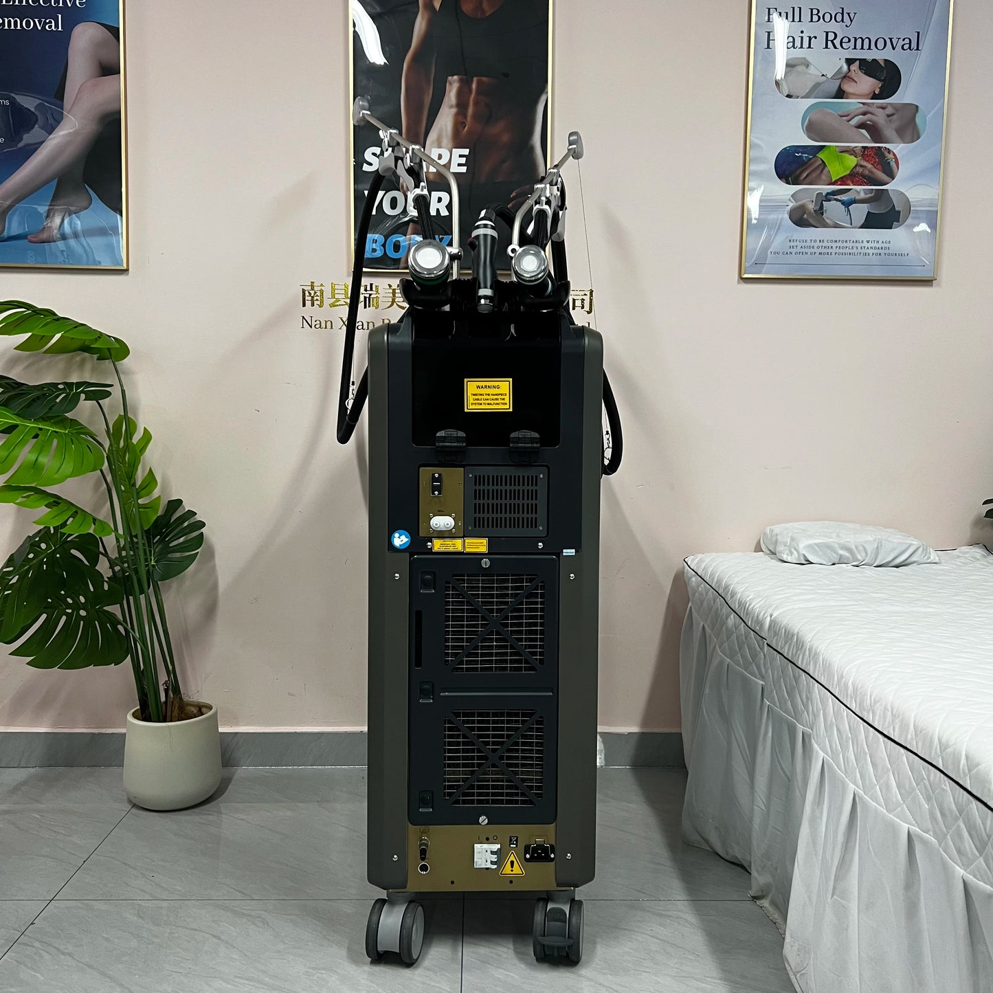 Myoslim Three In One Cold Wave Body Contouring Machine Skin Tightening Lifting