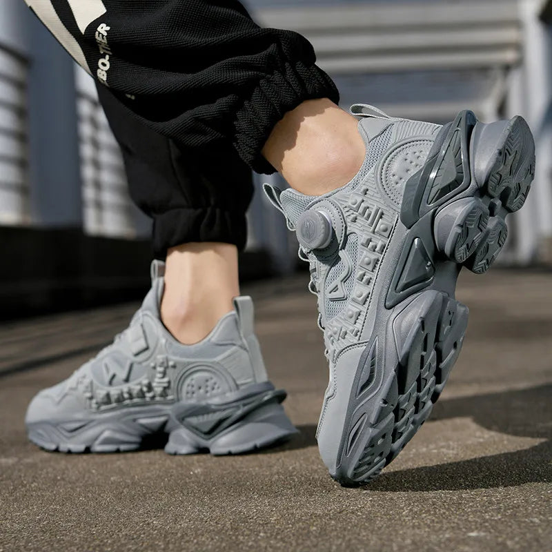 Men's Breathable Casual Sneakers Lightweight Running Shoes