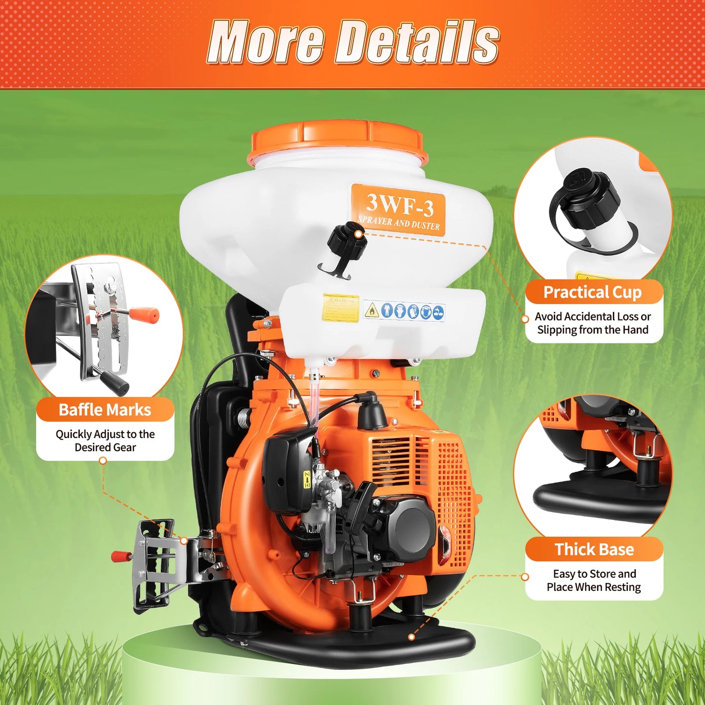 Agricultural Backpack Fogger Sprayer For Garden And Orchard