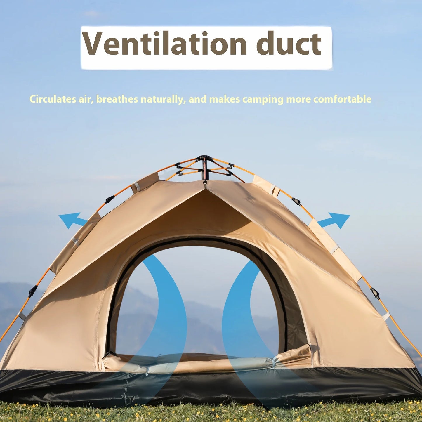 Pakicetus Instant Tent Portable Sun Rain Shelter For Beach And Camping