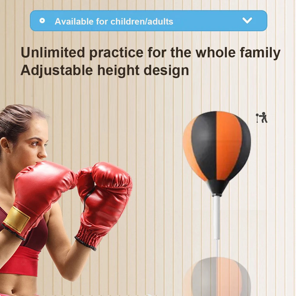 Punching Bag Reflex Ball Set for Training and Fitness