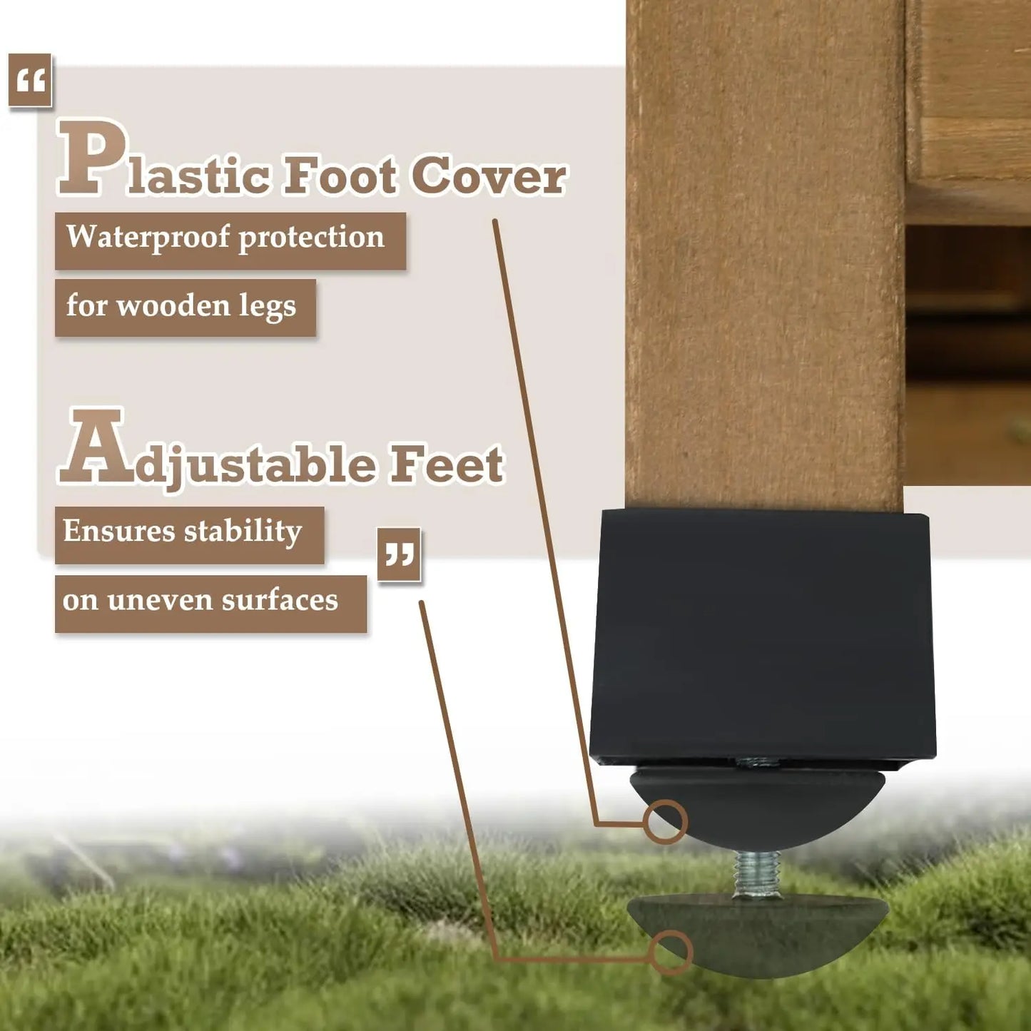 PetsCosset Outdoor Storage Shed For Garden And Yard Organization