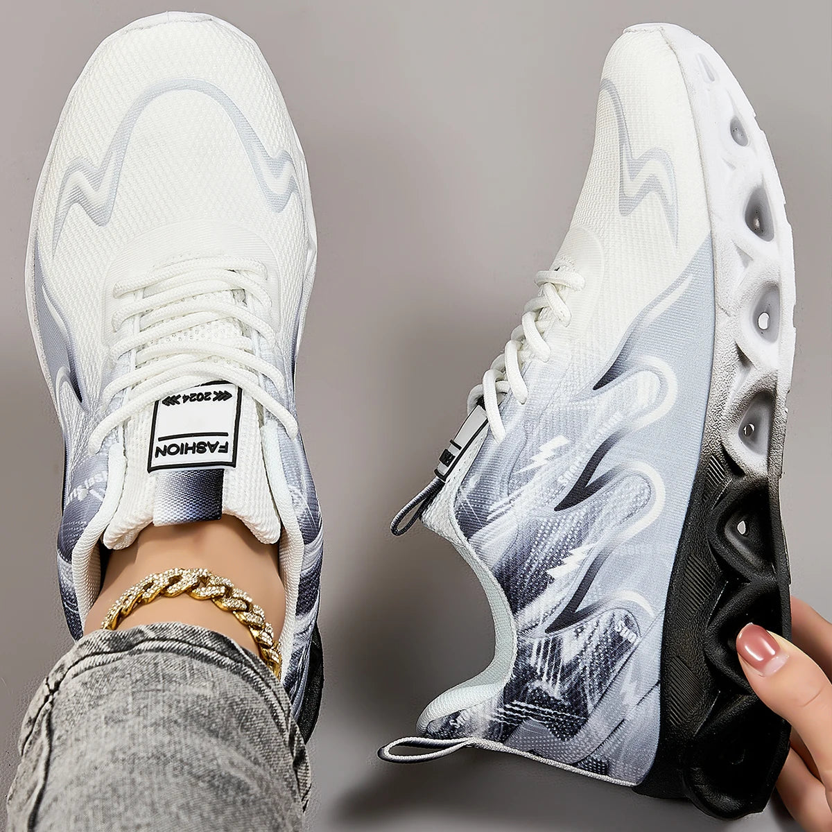 Orthopedic Women's Walking Shoes Lightweight Tennis Sneakers