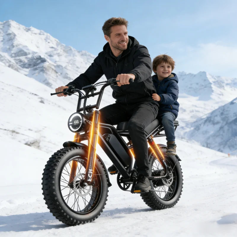 ZEFIORA Electric Fat Bike V10 1000W Brushless Motor