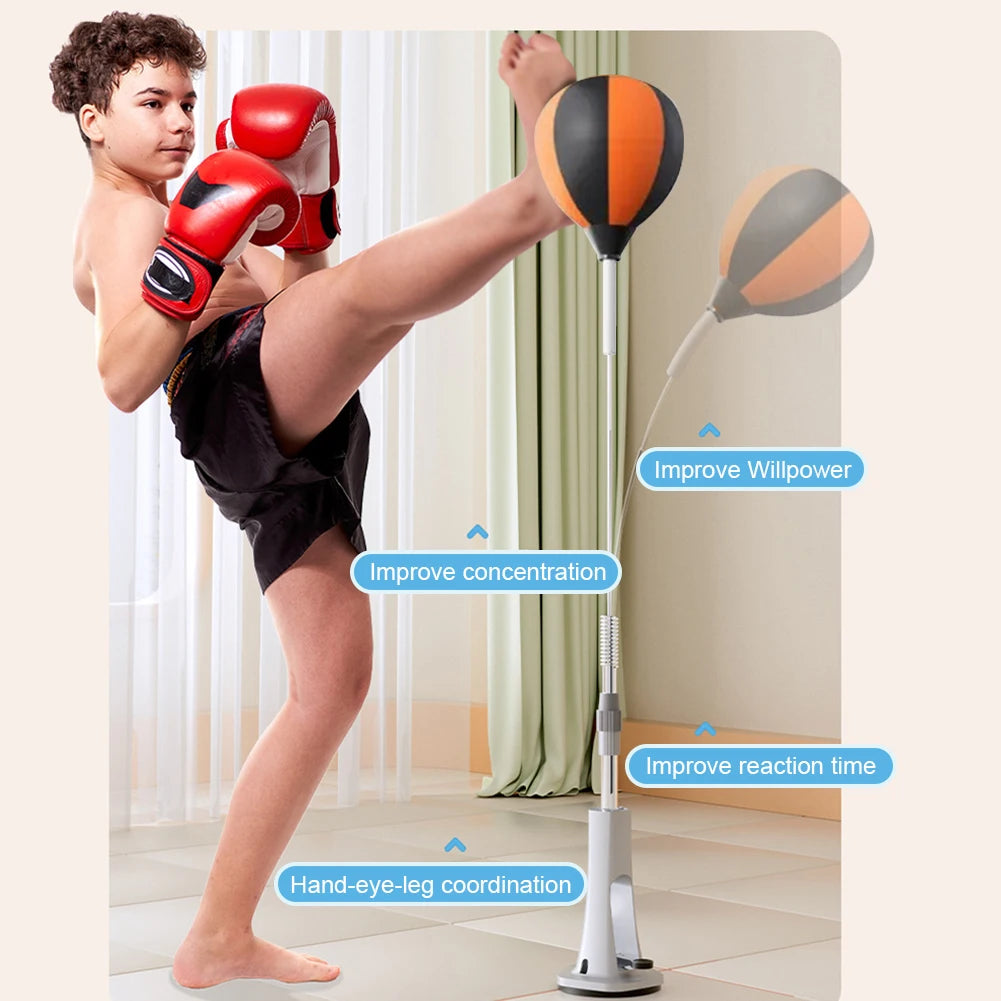Punching Bag Reflex Ball Set for Training and Fitness