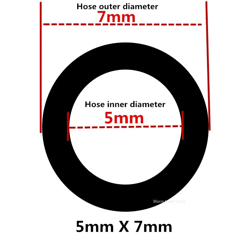 Transparent PVC Water Hose For Garden And Aquarium Use