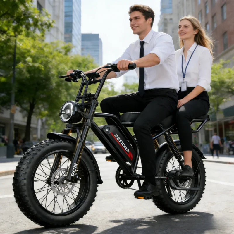 ZEFIORA Electric Fat Bike V10 1000W Brushless Motor