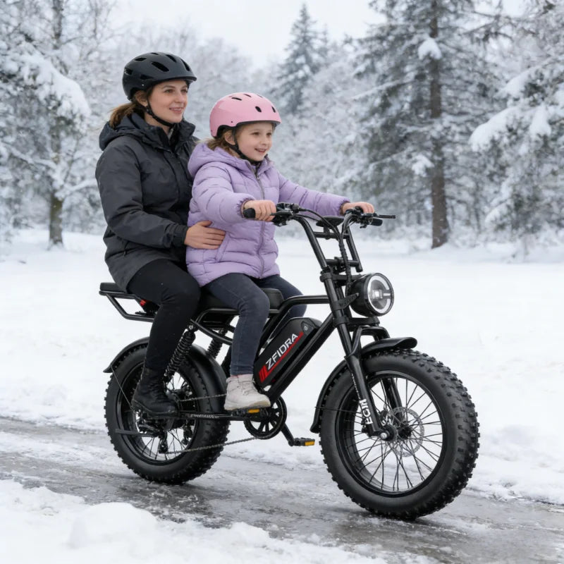 ZEFIORA Electric Fat Bike V10 1000W Brushless Motor