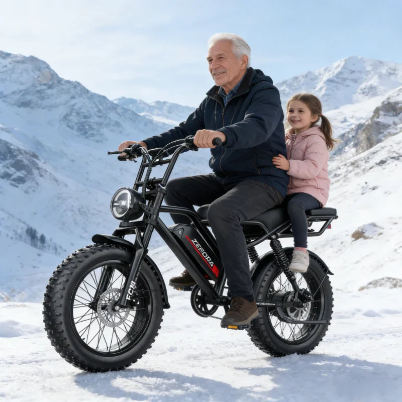 ZEFIORA Electric Fat Bike V10 1000W Brushless Motor