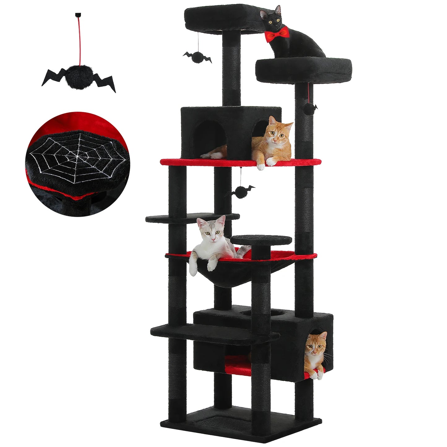 PAWZ Road Cat Tree and Tower With Scratching Posts Condos