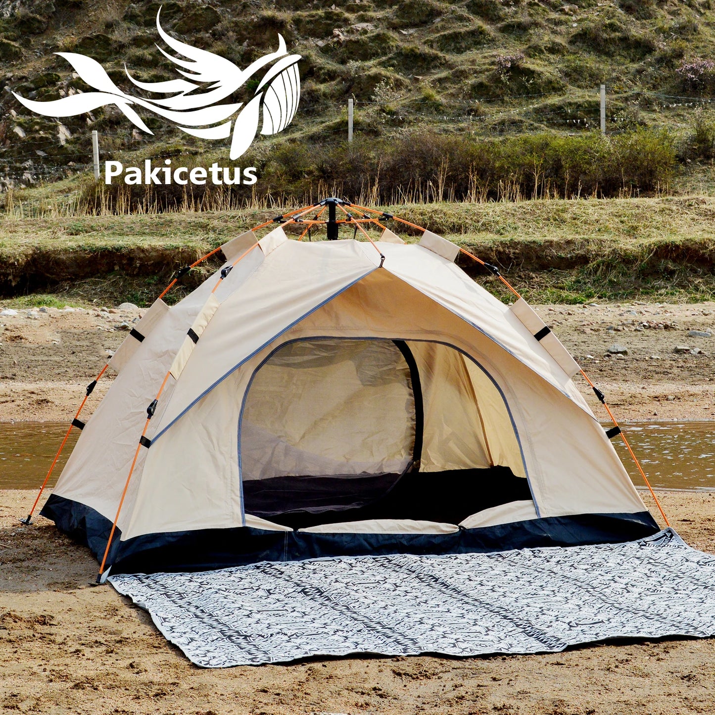 Pakicetus Instant Tent Portable Sun Rain Shelter For Beach And Camping