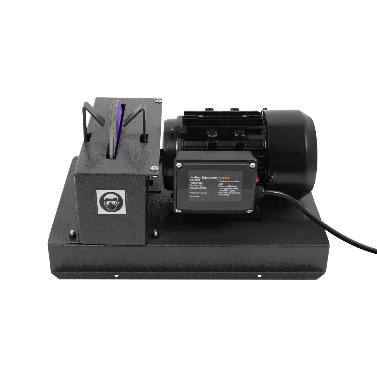 1HP Lawn Mower Blade Grinder 750W Sharpener For Agriculture Gardening