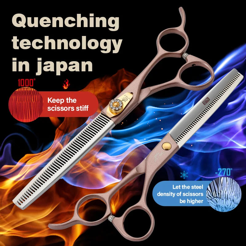 Fenice JP440C Thinning Scissors For Pet Grooming Professionals